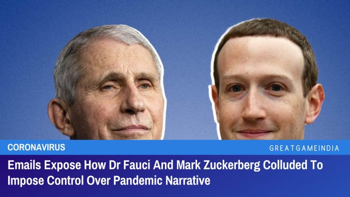Emails Reveal How Fauci Conspired with Zuckerberg