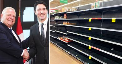 Bare Shelves in Canada