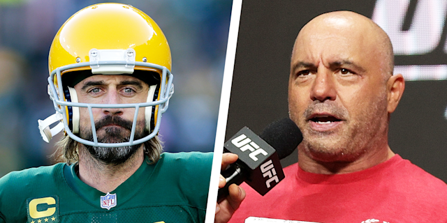 Aaron Rodgers with Joe Rogan Celebrated by Doing a Victory Lap