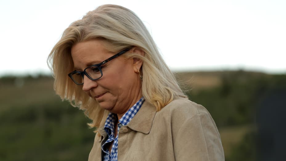 The Trump-backed candidate defeats Liz Cheney in the Wyoming Republican primary