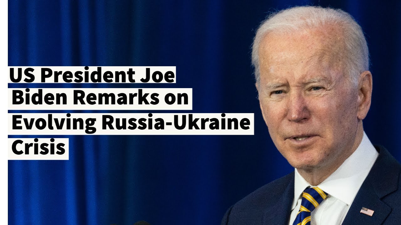 Biden condemned Russia’s invasion of Ukraine