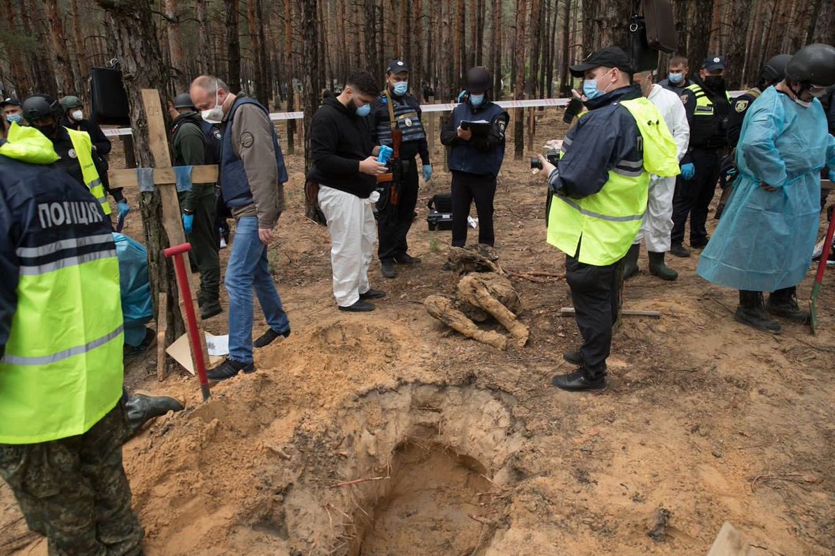 Discovery of Additional Mass Graves in Ukraine