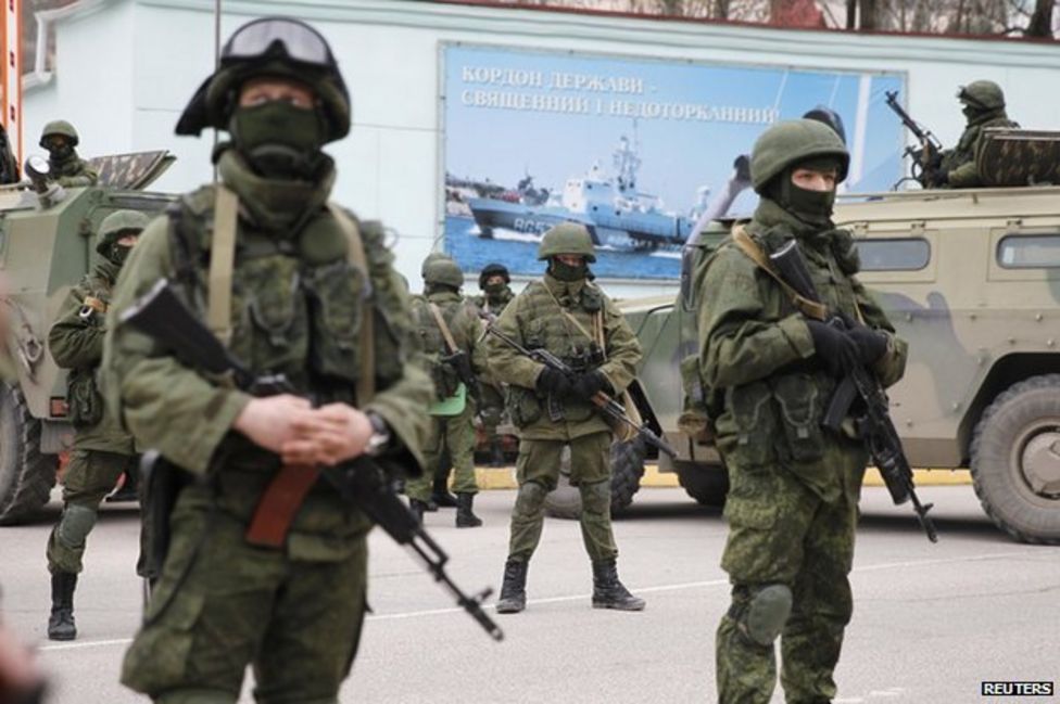 Tiny green dudes in Crimea 2014 – More False Flag Operations