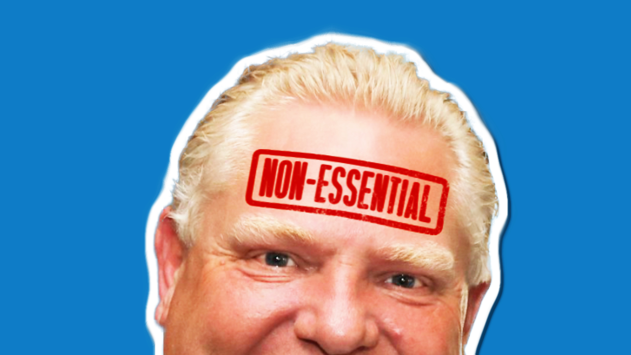 If Doug Ford speaks during the investigation all HELL will let loose