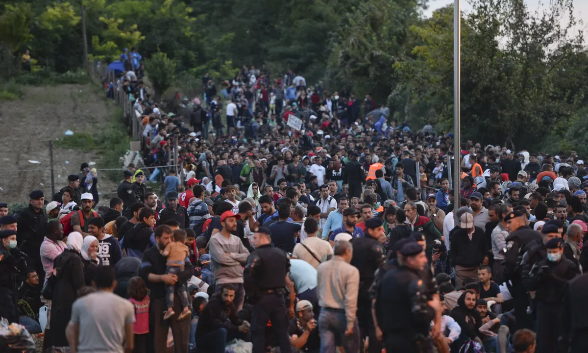 A Record Amount of Migrants and Refugees Seeking Entry to the US