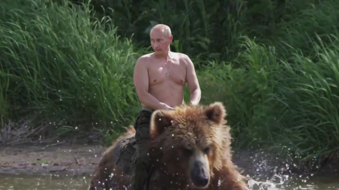 Vladimir Putin on the topic of the Return of Baby Bears