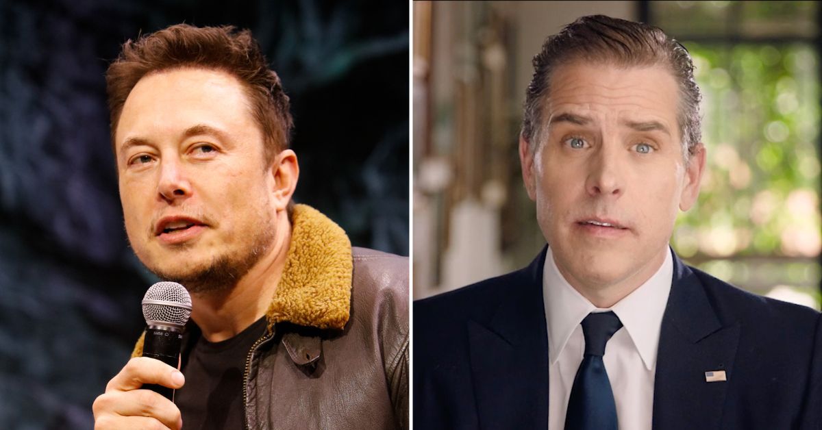 Musk Threatening to Reveal Hunter Biden’s Discussions