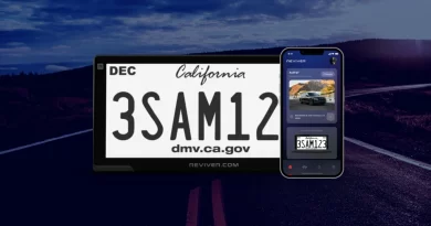 Digital License Plate