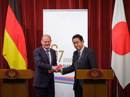 Germany, and Japan to build economic security ties