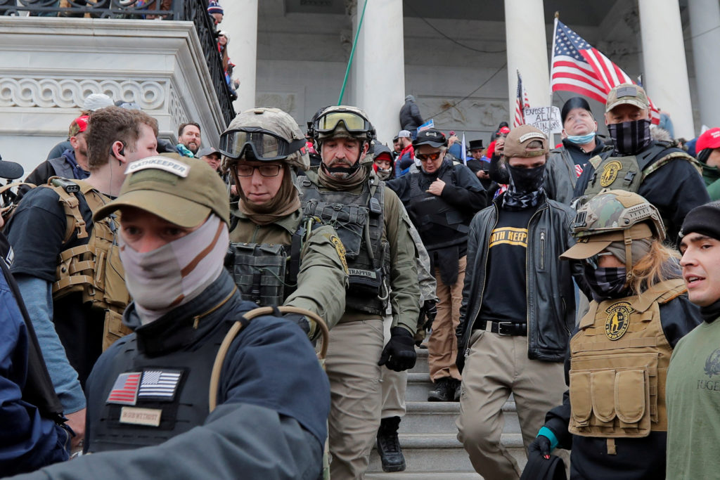 Undercover Officers Inside Capitol During Jan. 6 Riot