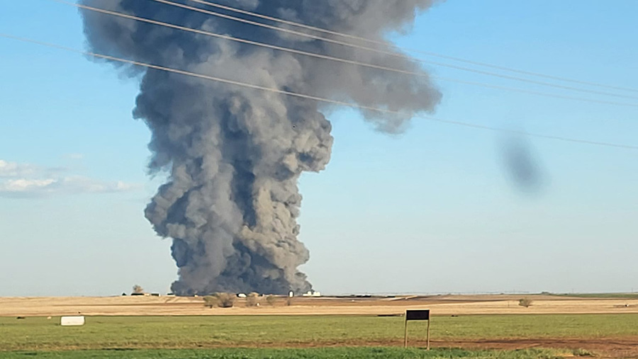Huge Fire Kills Over 18,000 Cattle at South Fork Dairy Farm in Texas