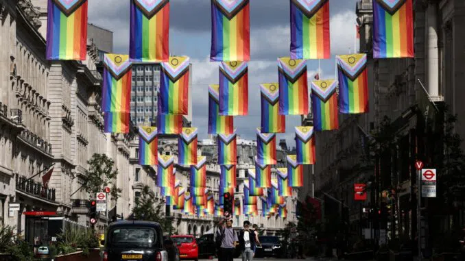 Controversy Erupts as Union Jack Flag is Removed for LGBT Pride Display in London