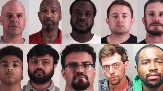 Texas Police Bust Massive Pedophile Ring: 11 Arrested in Sting Operation