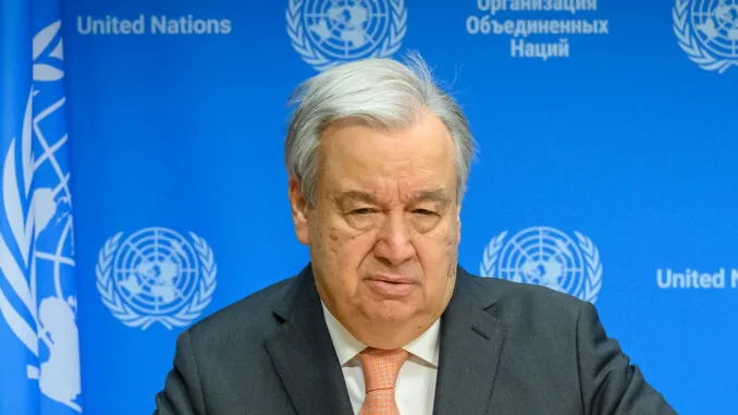 WW3: UN Chief Urges Restraint Amid Escalating Tensions in the Middle East