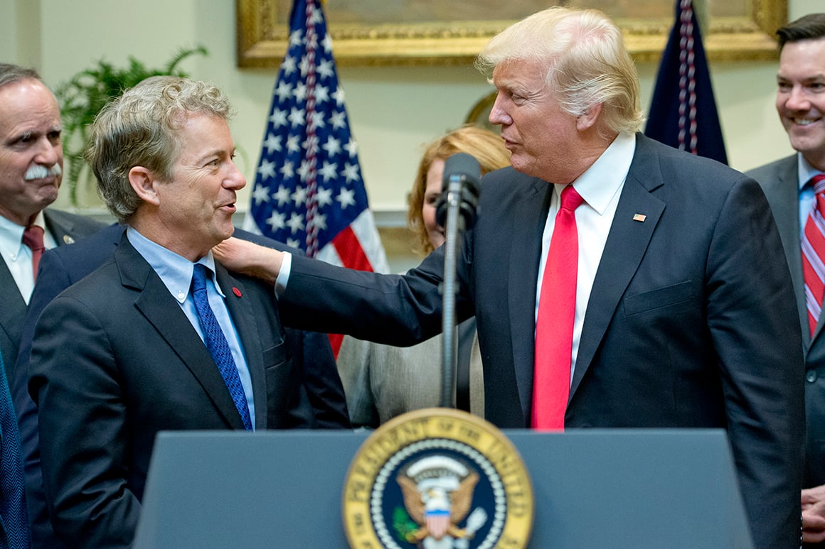 Rand Paul Issues Warning to Trump: Cease Support for Speaker Johnson