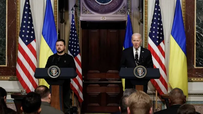 Russia’s Bold Claim: US Approval of Ukraine Aid Equated to Sponsoring Terrorism